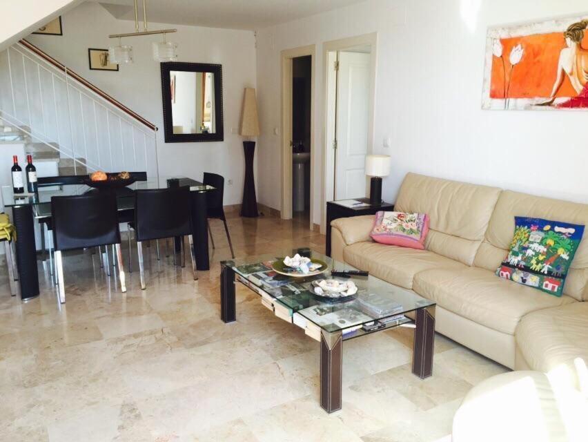 Modern Duplex With Large Panoramic View Terrace Villa Mijas Bagian luar foto