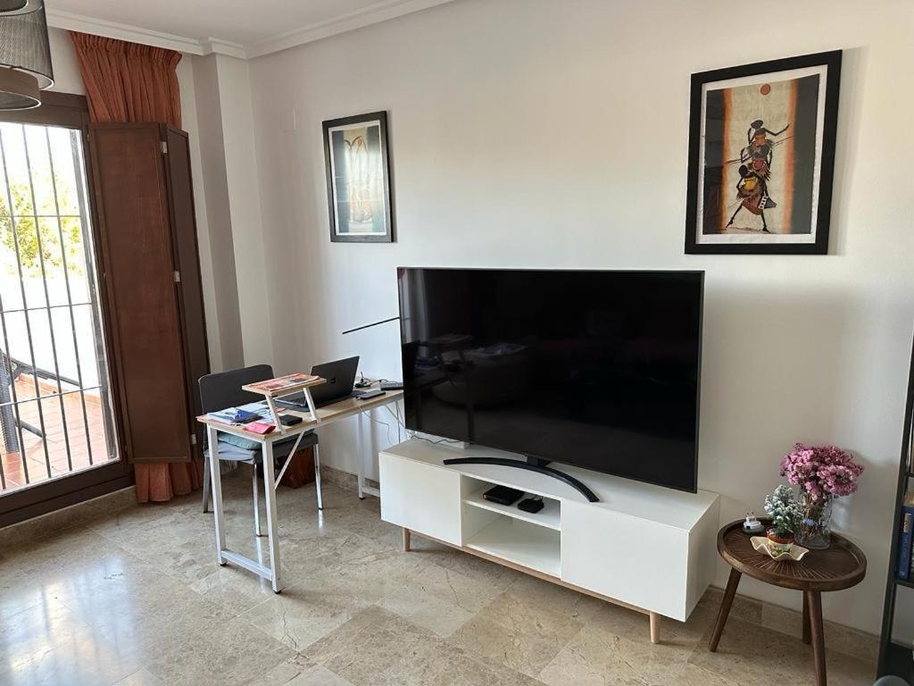 Modern Duplex With Large Panoramic View Terrace Villa Mijas Bagian luar foto